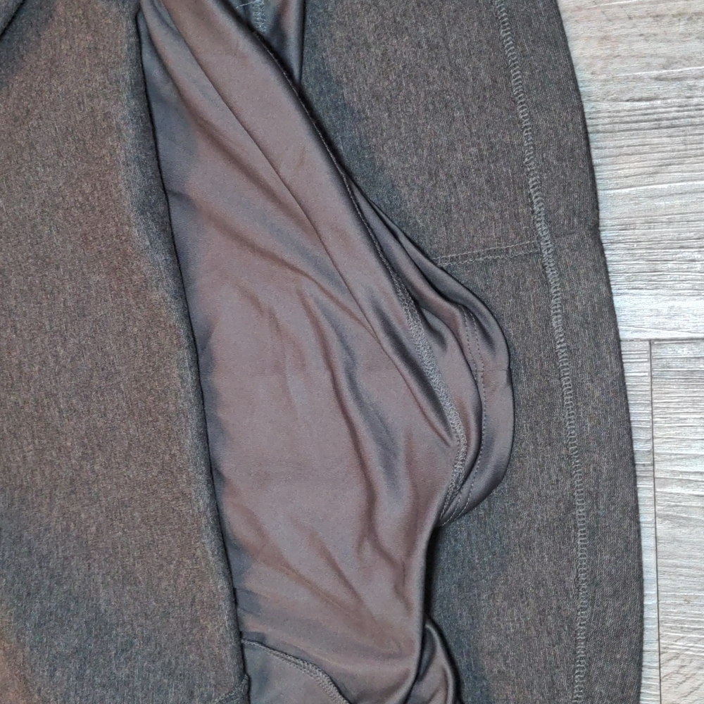 Boden Grey Short Sleeve A-Line Cross Front Lined Sweater Dress Size 10 - Picture 10 of 15
